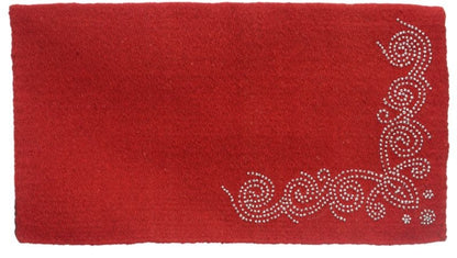 Tough1 Designer Dots Wool Saddle Blanket