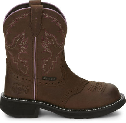 Justin Ladies Gypsy Wanette Steel Toe Work Boots