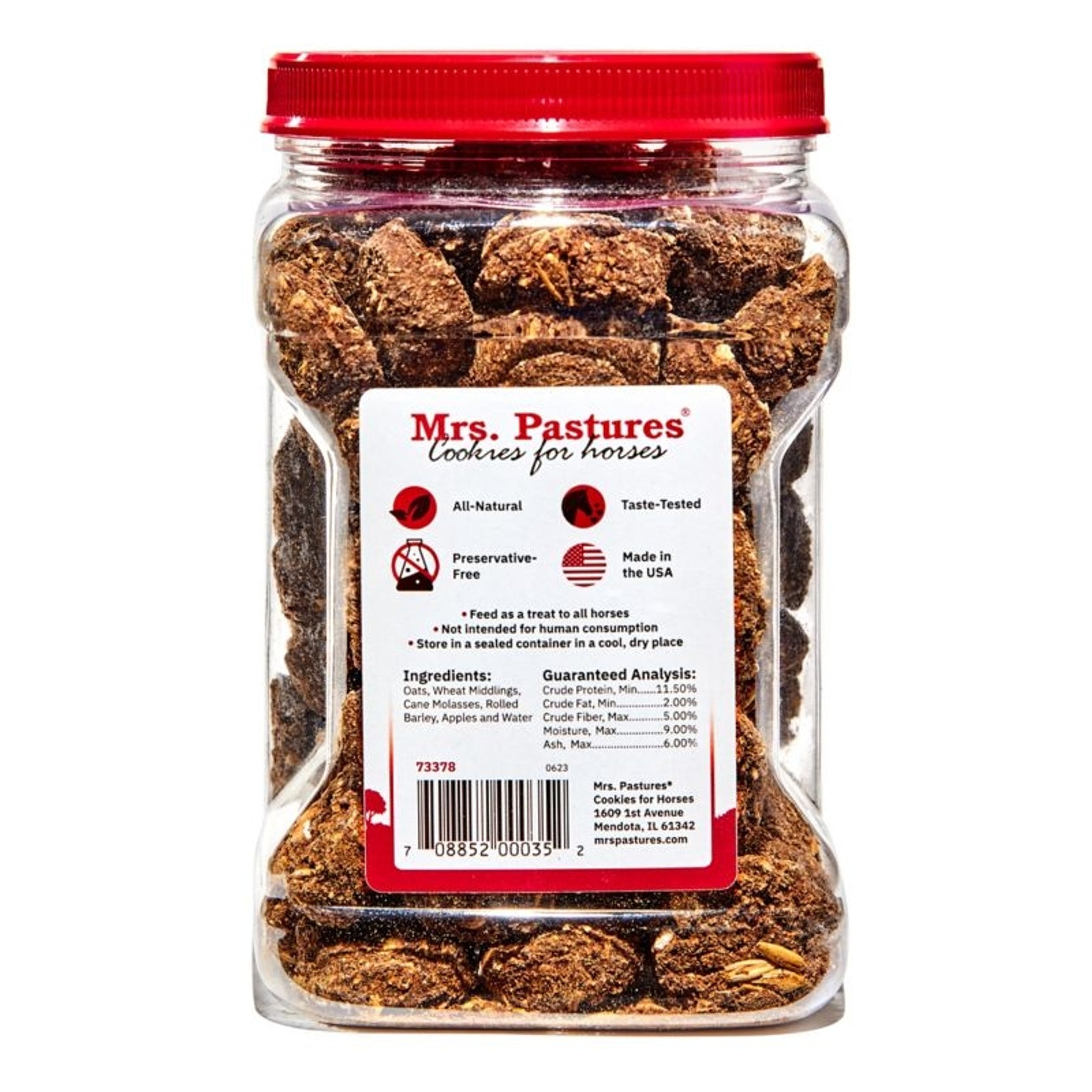 Mrs. Pastures Cookies for Horses