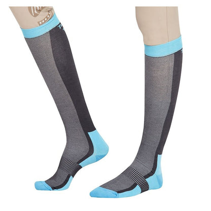 TuffRider Ventilated Neon Socks