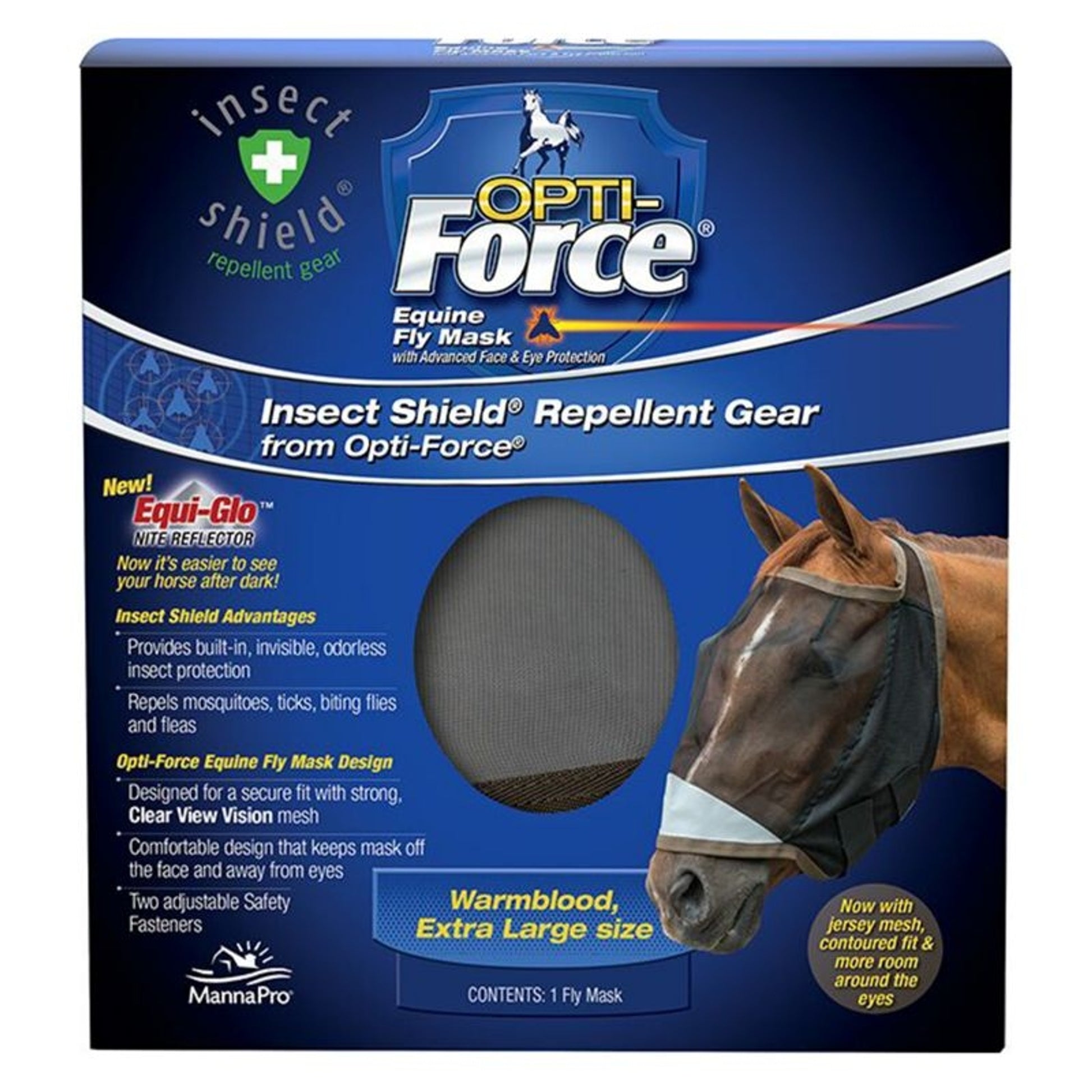Manna Pro Opti-Force Fly Mask