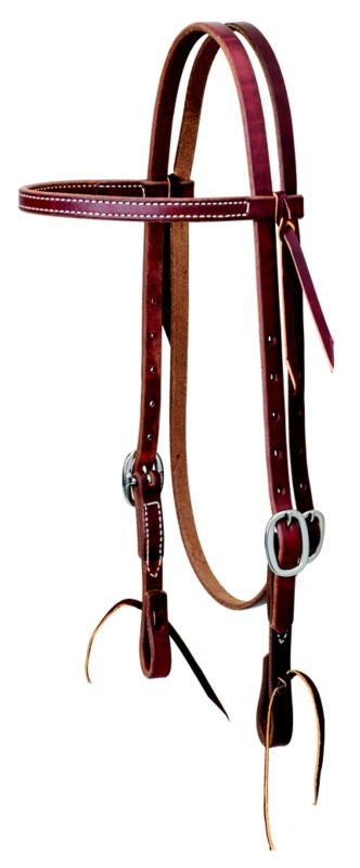 Weaver Working Cowboy Economy Hdstl with Brass
