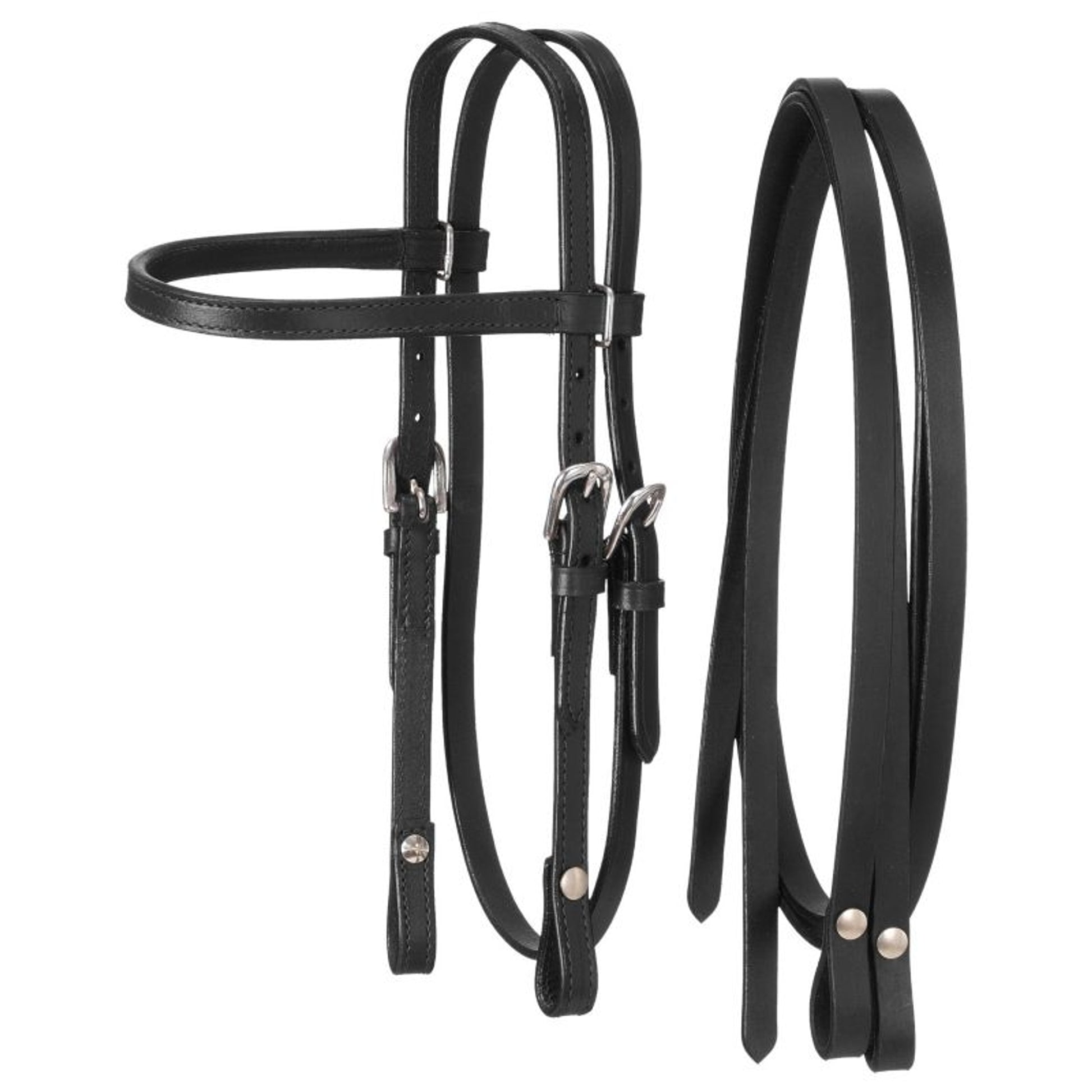 King Series Miniature Browband Headstall with Reins