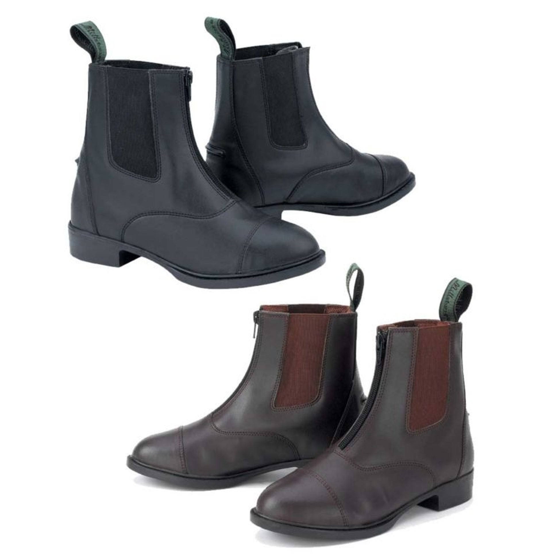 Millstone Childs Zip Paddock Boots