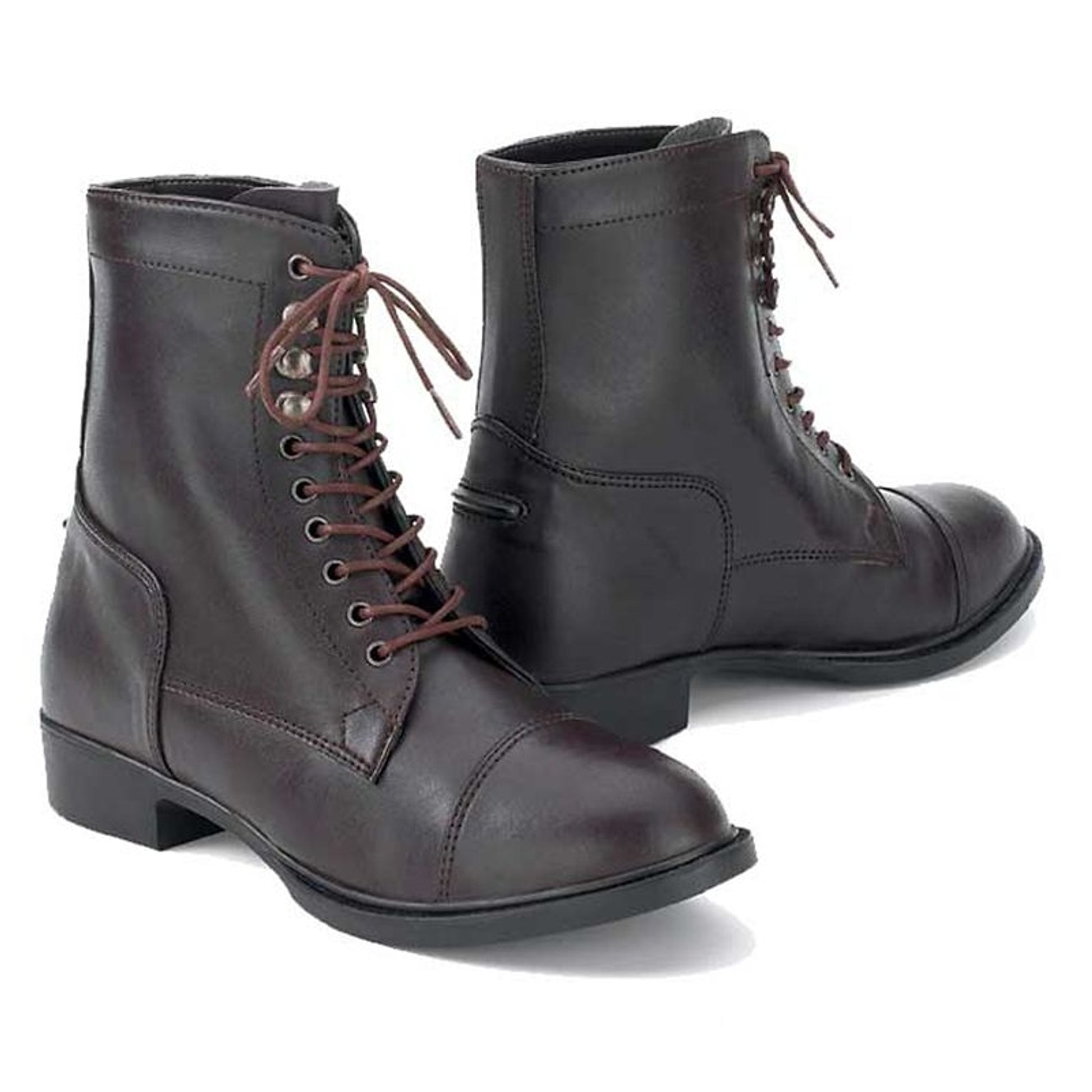 Millstone Kids Synthetic Lace Paddock Boots 11 Bk