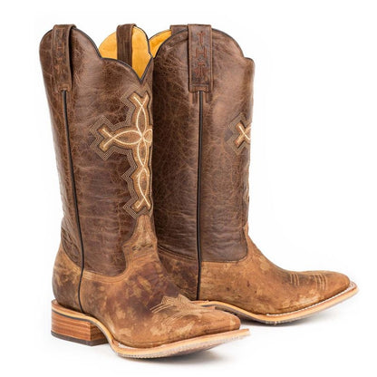 Tin Haul Mens Ichthys Aroundus Sq Toe Boots