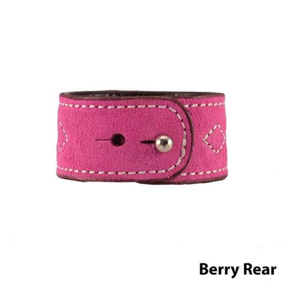 Rebecca Ray Designs Bridle Stitch Suede Cuff