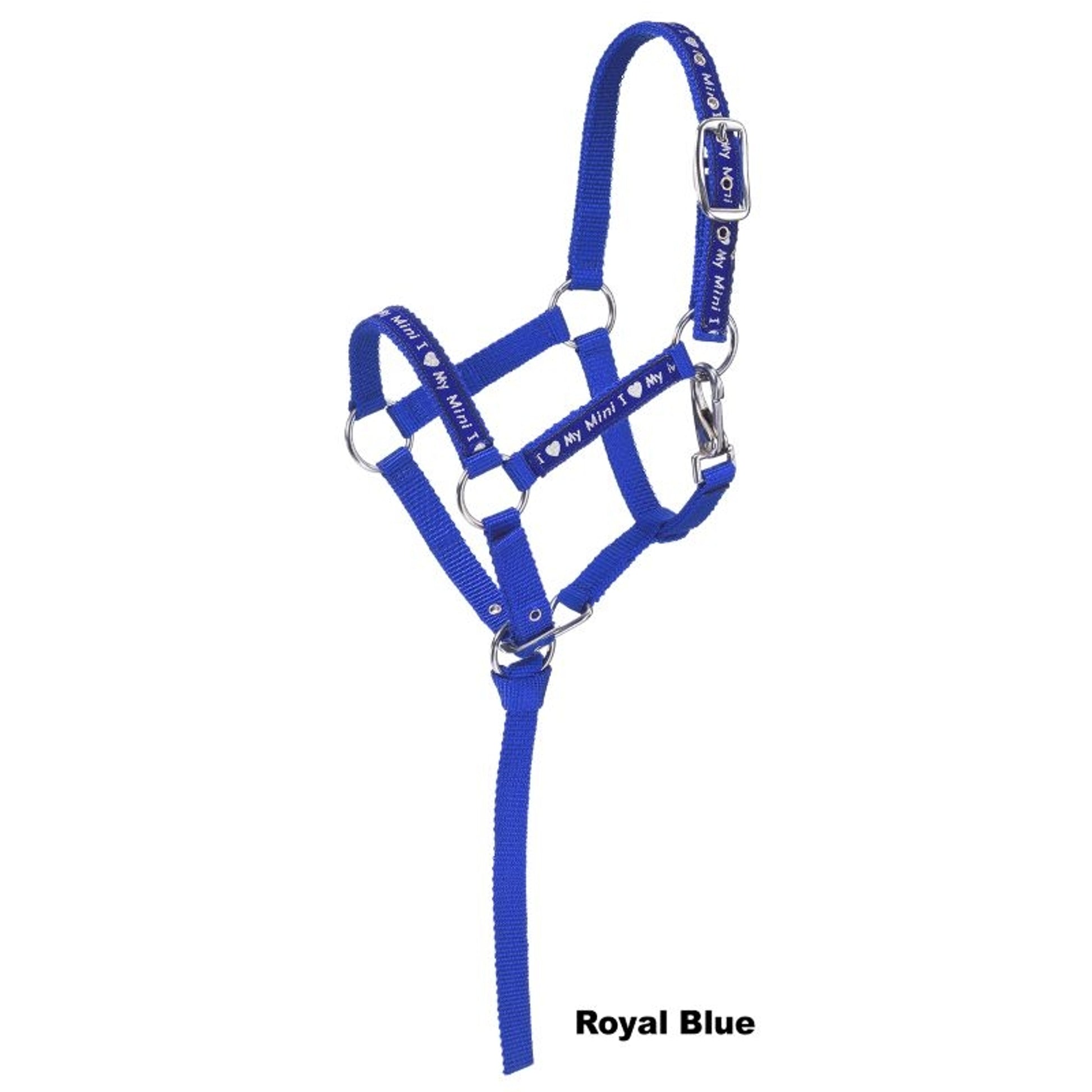 Tough1 Nylon Mini Halter with I Love My Mini