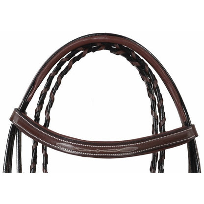 HDR Mono Crown Bridle Pad Wide Noseband