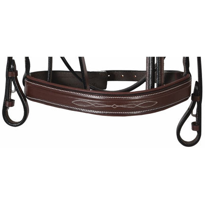 HDR Mono Crown Bridle Pad Wide Noseband