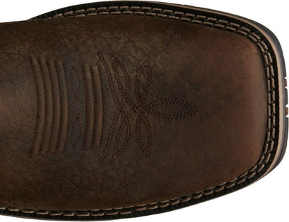 Justin Mens George Strait Fireman Sq Boots