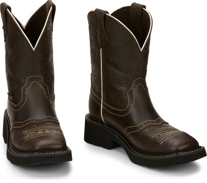 Justin Ladies Gypsy Mandra Sq Toe Boots