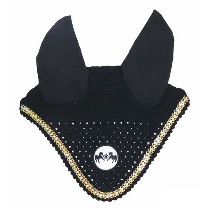 Equine Couture Fly Bonnet with Lurex Rope