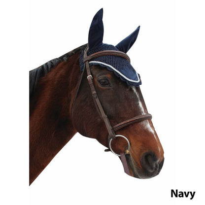 Equine Couture Fly Bonnet with Silver Rope