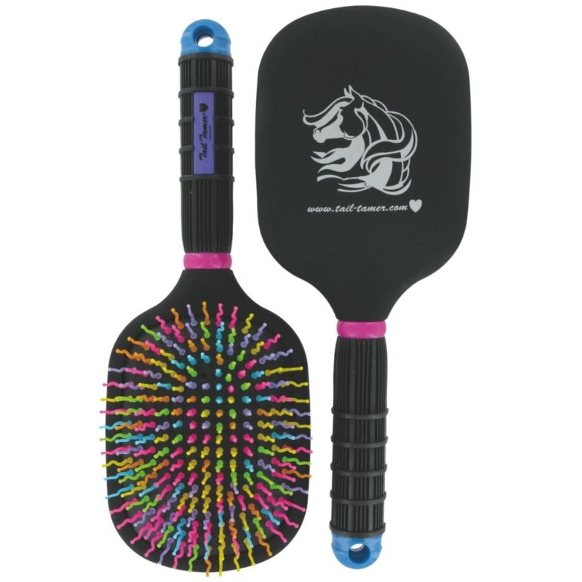 Rainbow Paddle Brush