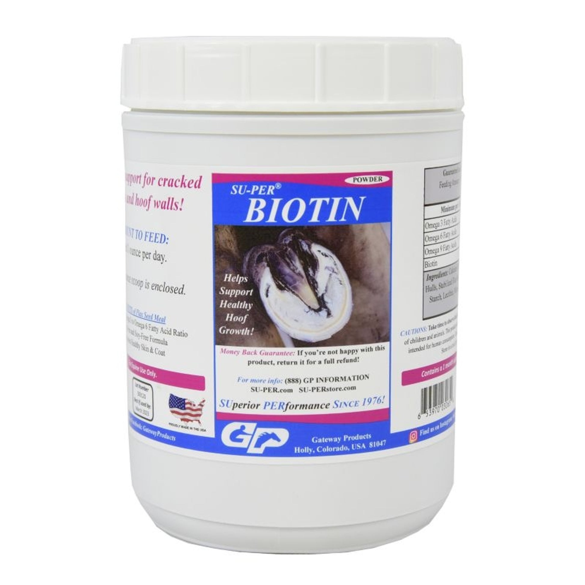 SU-PER Biotin - 2.5 Pound