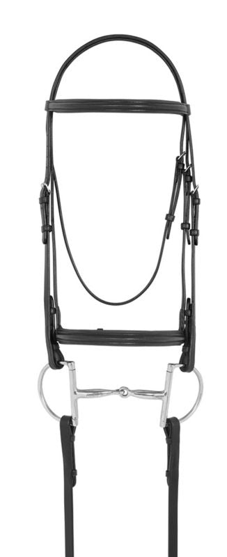 Camelot Plain Raised Padded Bridle