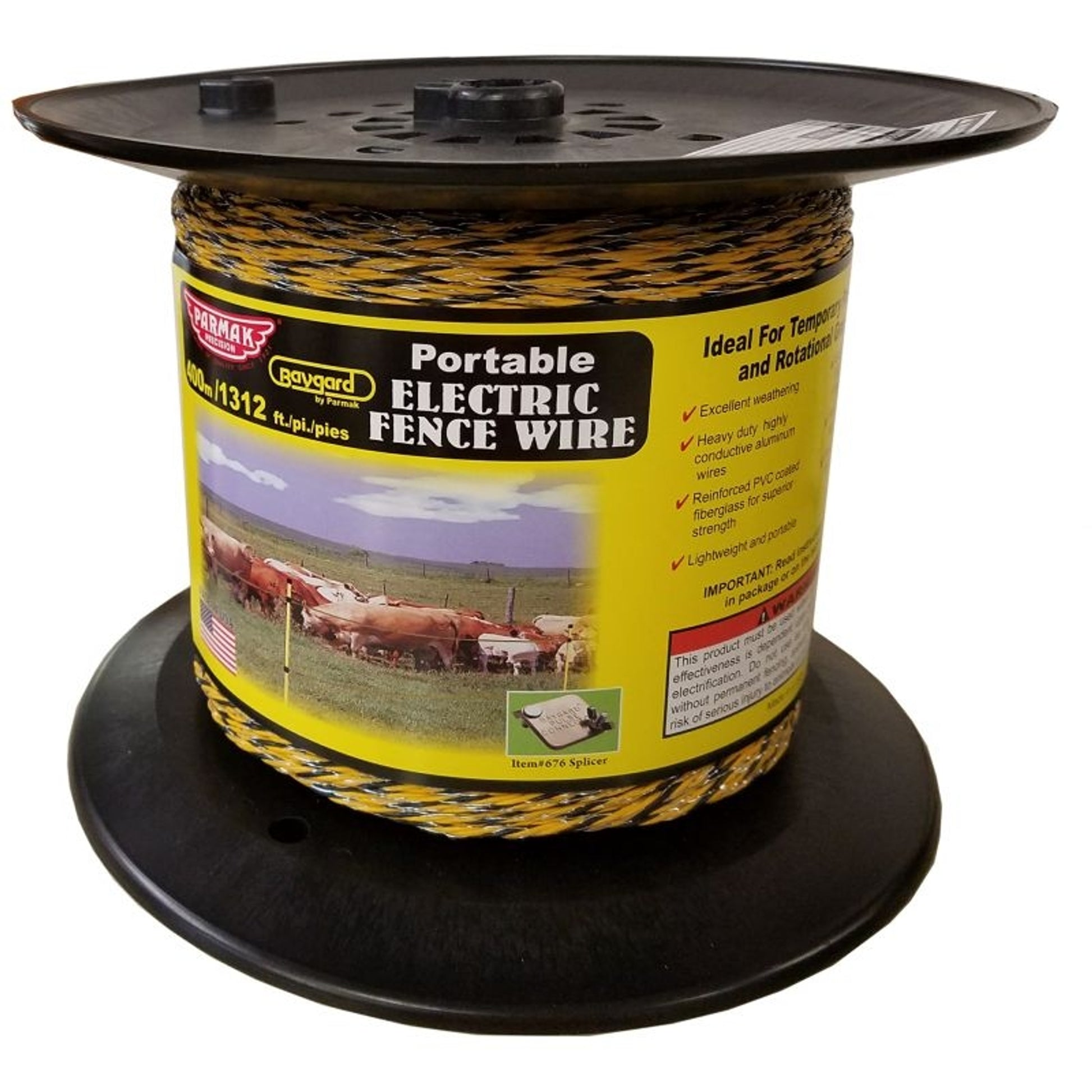 Baygard Portable HD Electric Fence Wire