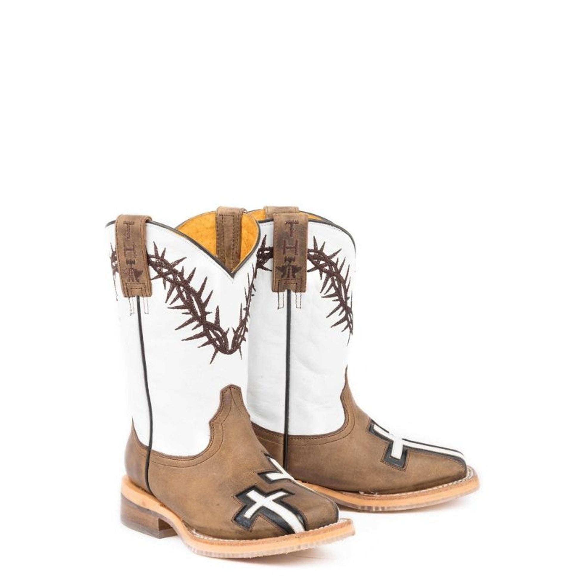 Tin Haul Kids Crosses John 316 Sole Boots