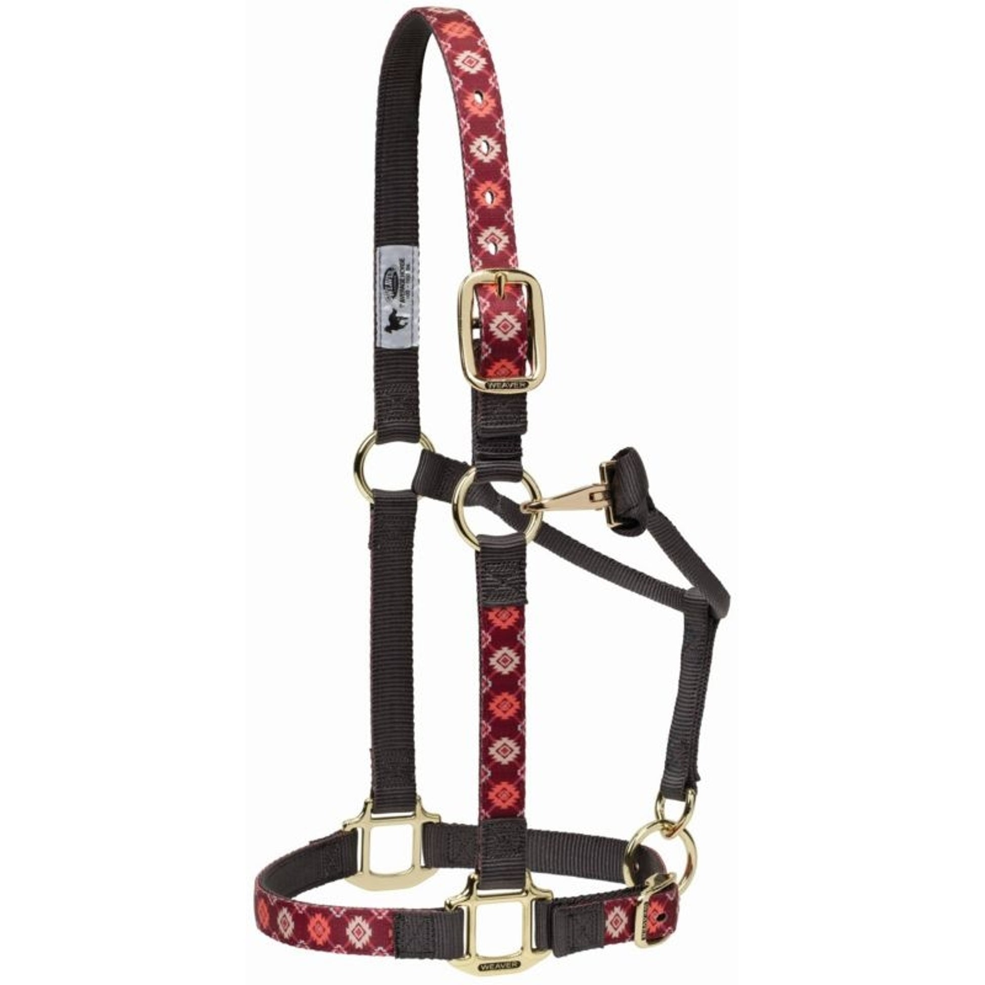 Weaver 1" Patterned Adjustable Halter