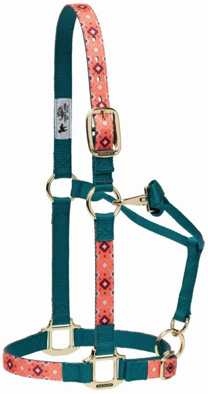 Weaver 1" Patterned Adjustable Halter