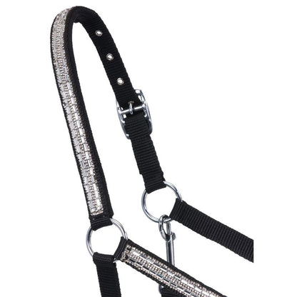 Tough1 Mini Adj Nylon Halter with Crystals