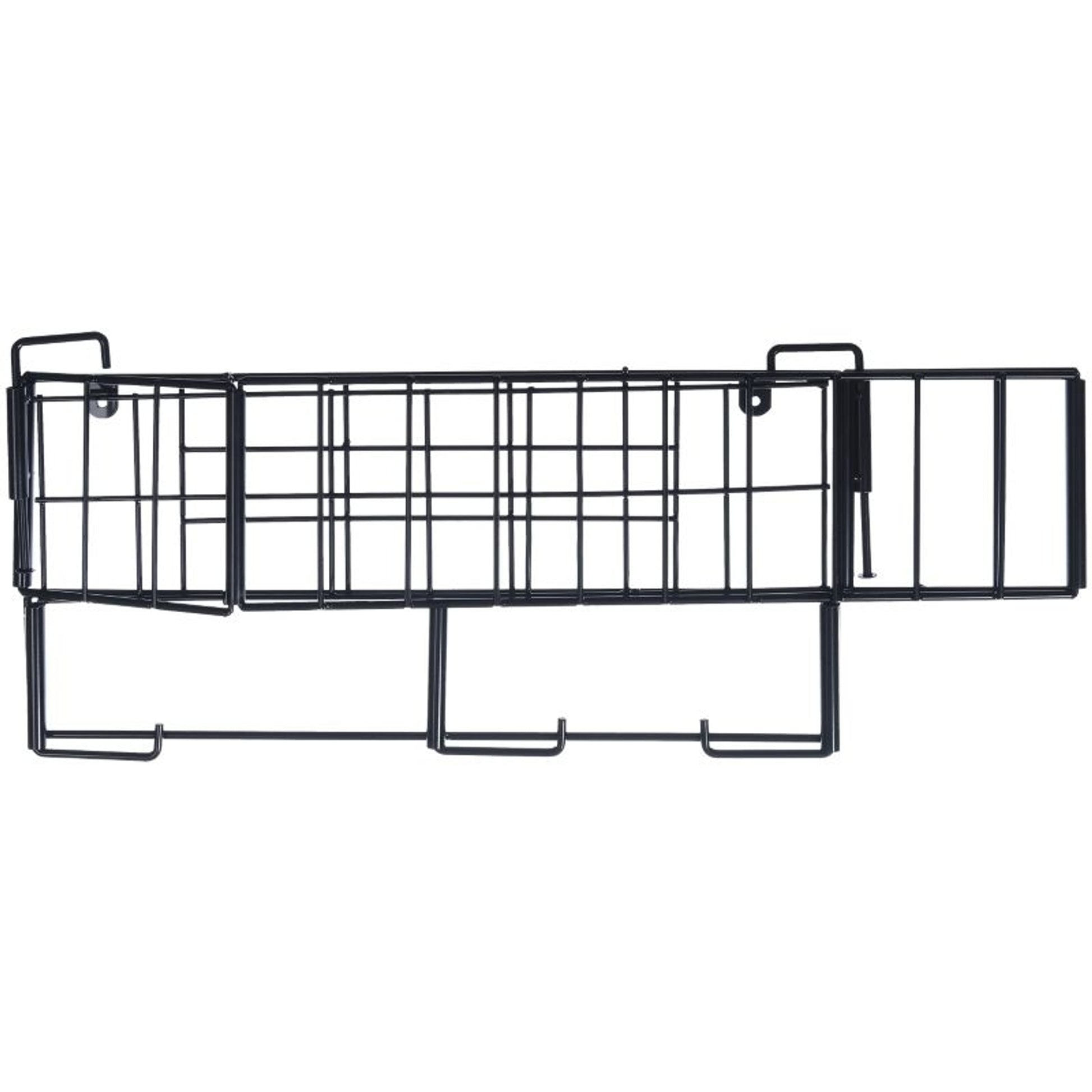 Tough1 Hanging Bridle Rack with Basket