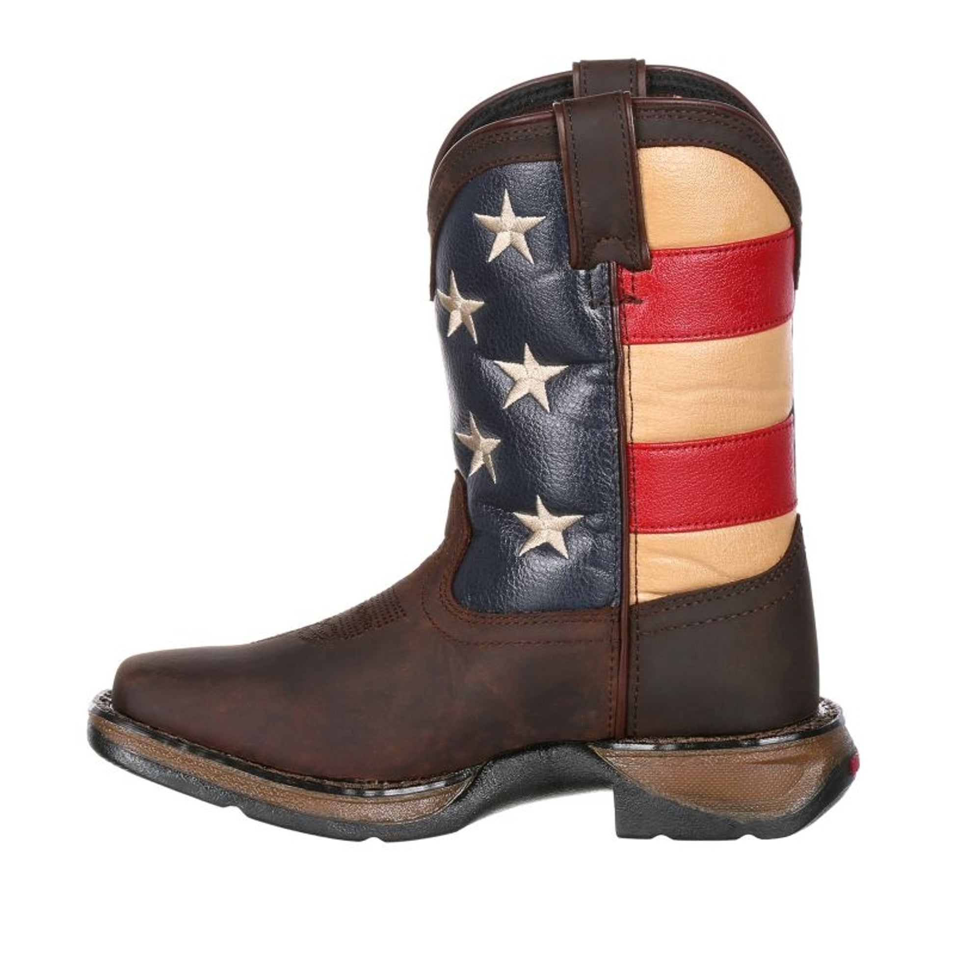 Lil Rebel Durango Kids Patritotic Sq Boots
