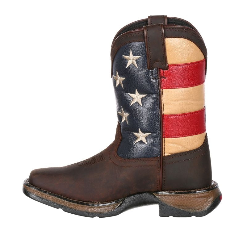 Lil Rebel Durango Kids Patritotic Sq Boots