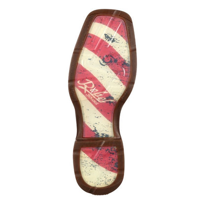 Durango Mens Rebel Sq Patriotic Flag Boots