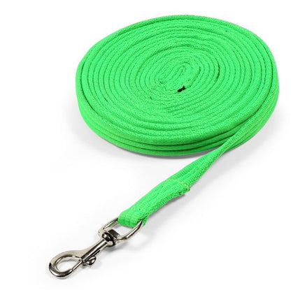 Shires Soft Feel Lunge Line 8 meters/ 26 ft Black
