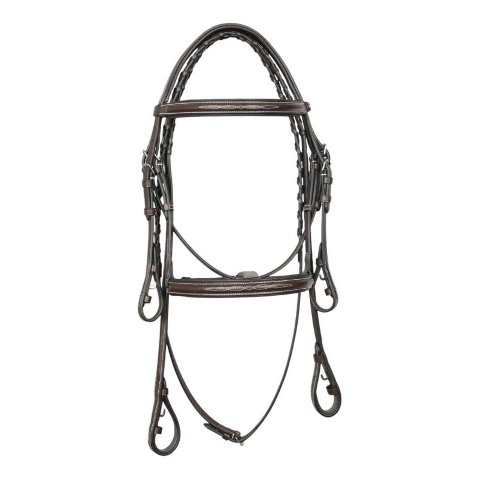 HDR Pro Fancy Raised Comfort Crown Padded Bridle