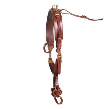 Ozark Russet Leather Pleasure Harness