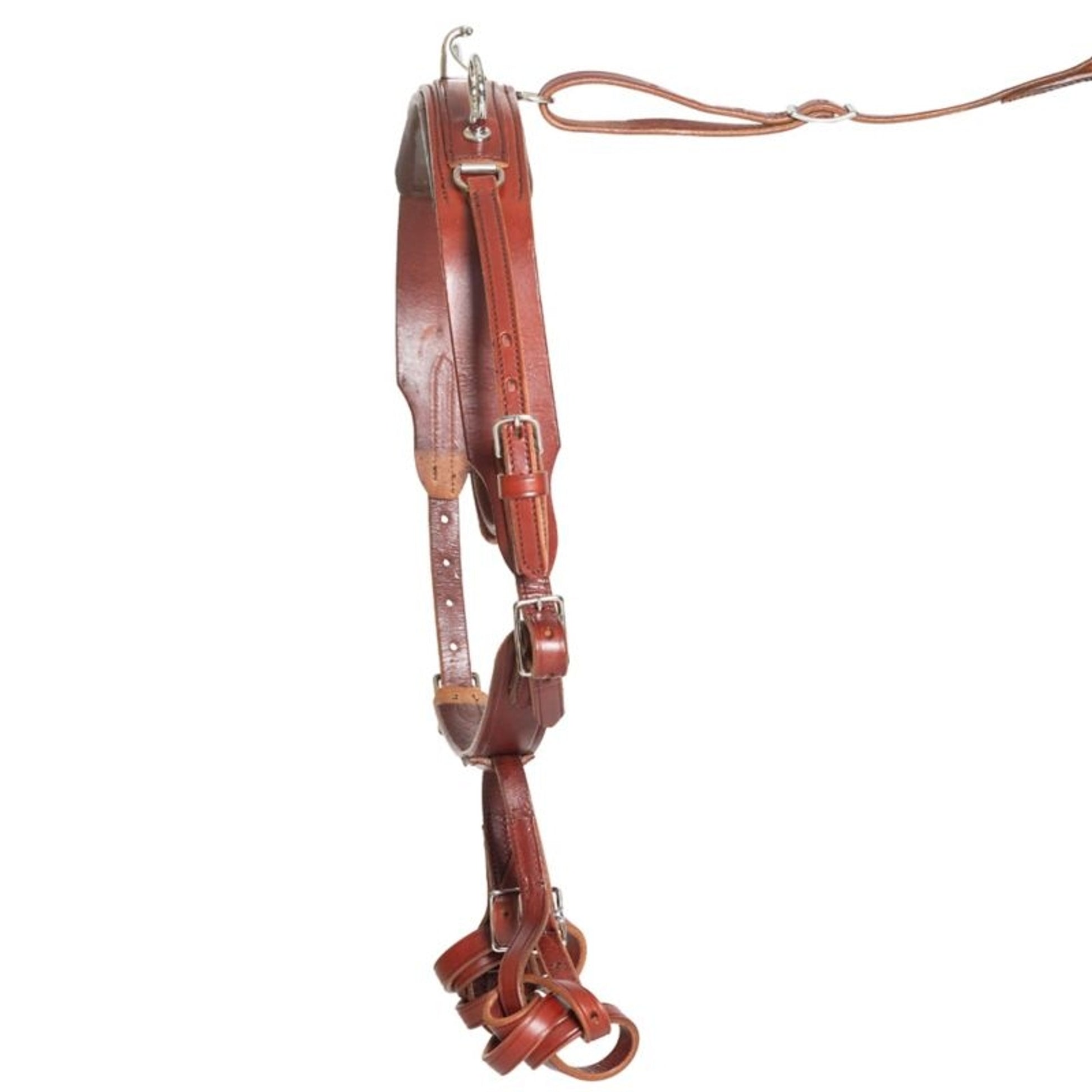 Ozark Russet Leather Pleasure Harness