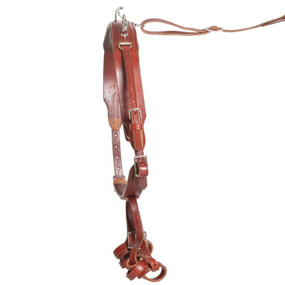 Ozark Russet Leather Pleasure Harness