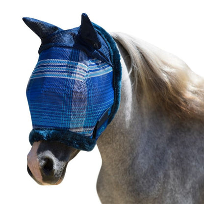 Kensington Miniature Signature Fly Mask with Plush Fl