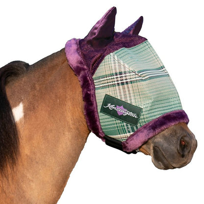 Kensington Miniature Signature Fly Mask with Plush Fl