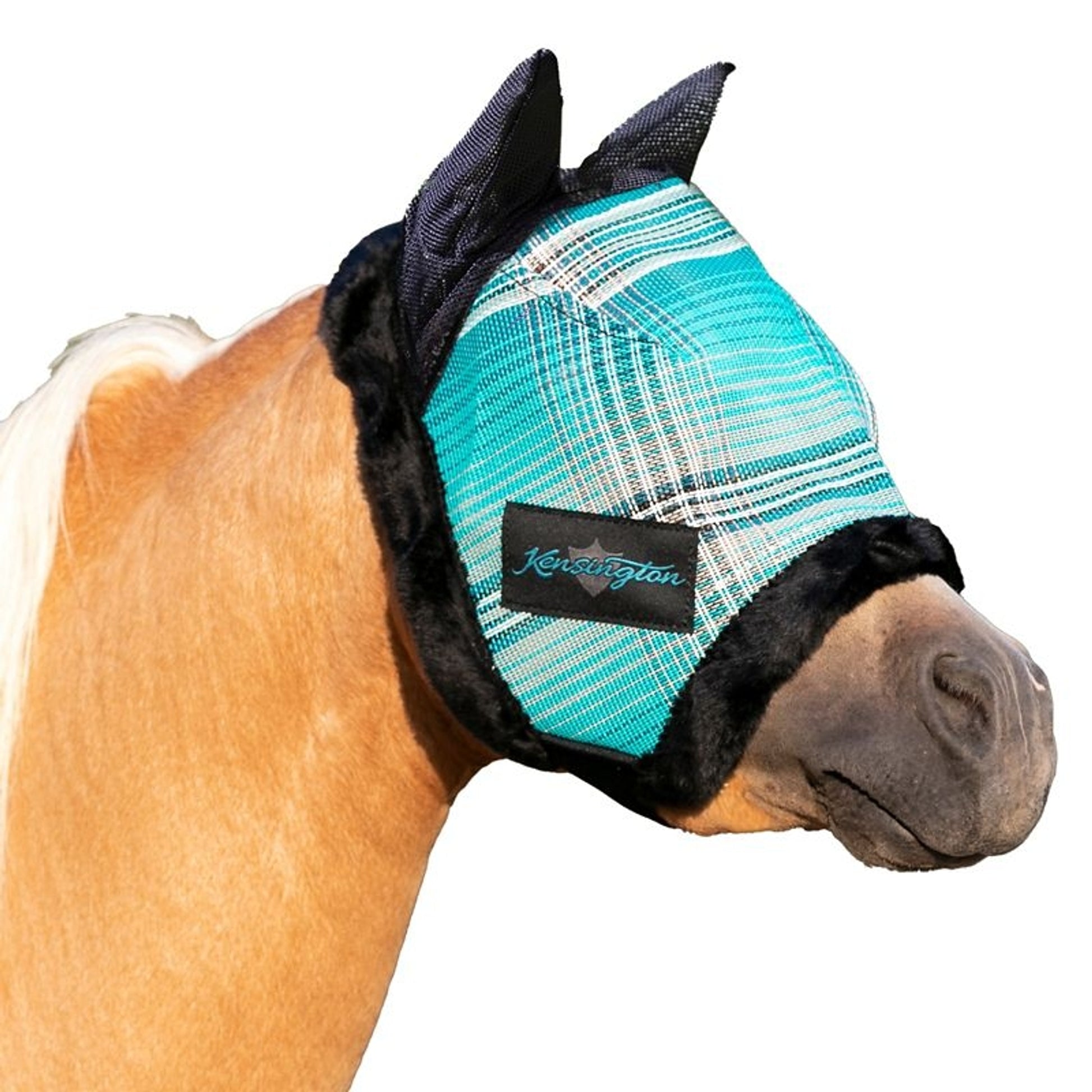 Kensington Miniature Signature Fly Mask with Plush Fl