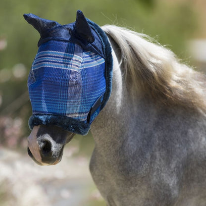 Kensington Pony Signature Fly Mask with Plush Fleece