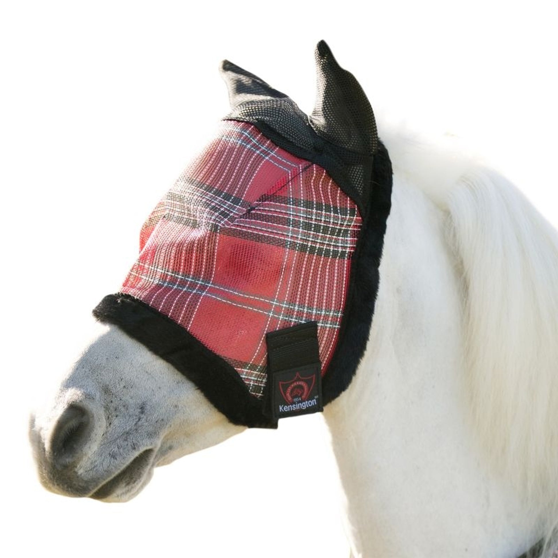 Kensington Pony Signature Fly Mask with Plush Fleece