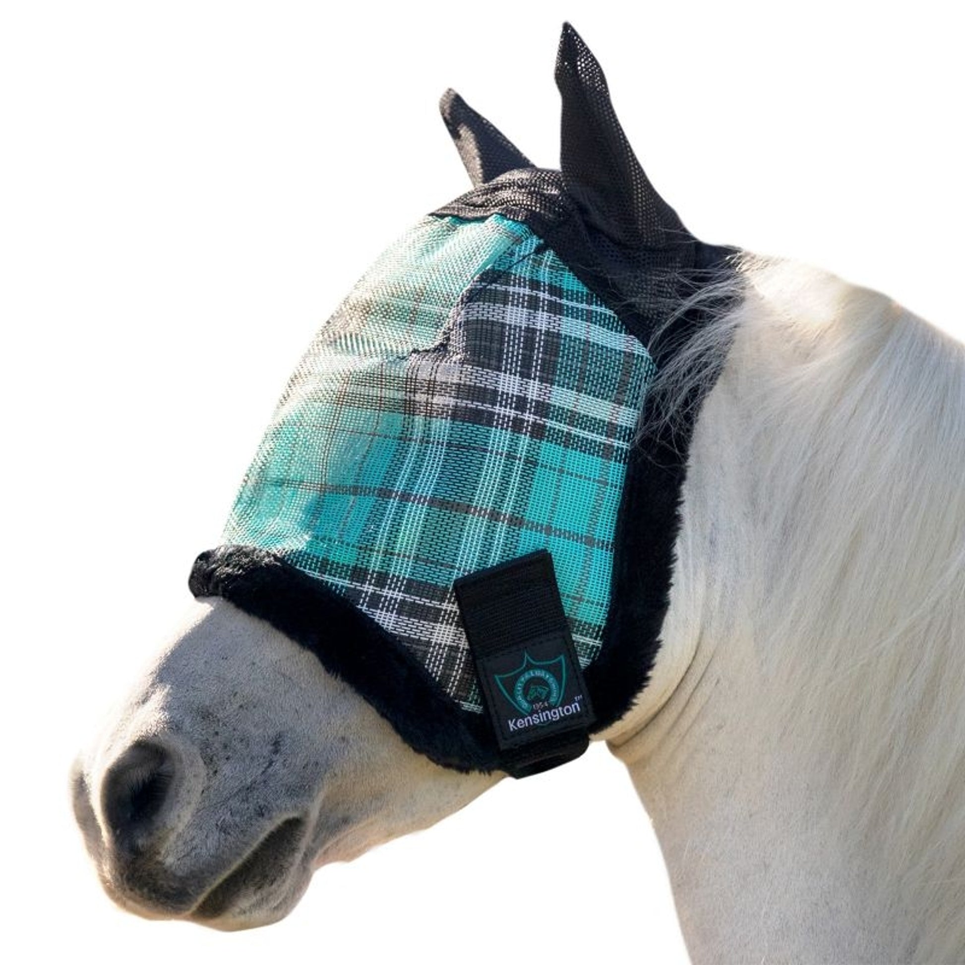 Kensington Pony Signature Fly Mask with Plush Fleece