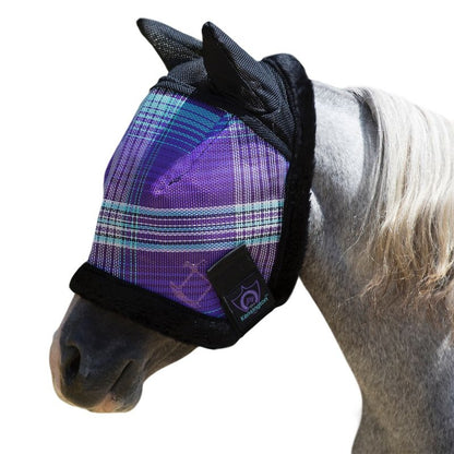 Kensington Pony Signature Fly Mask with Plush Fleece