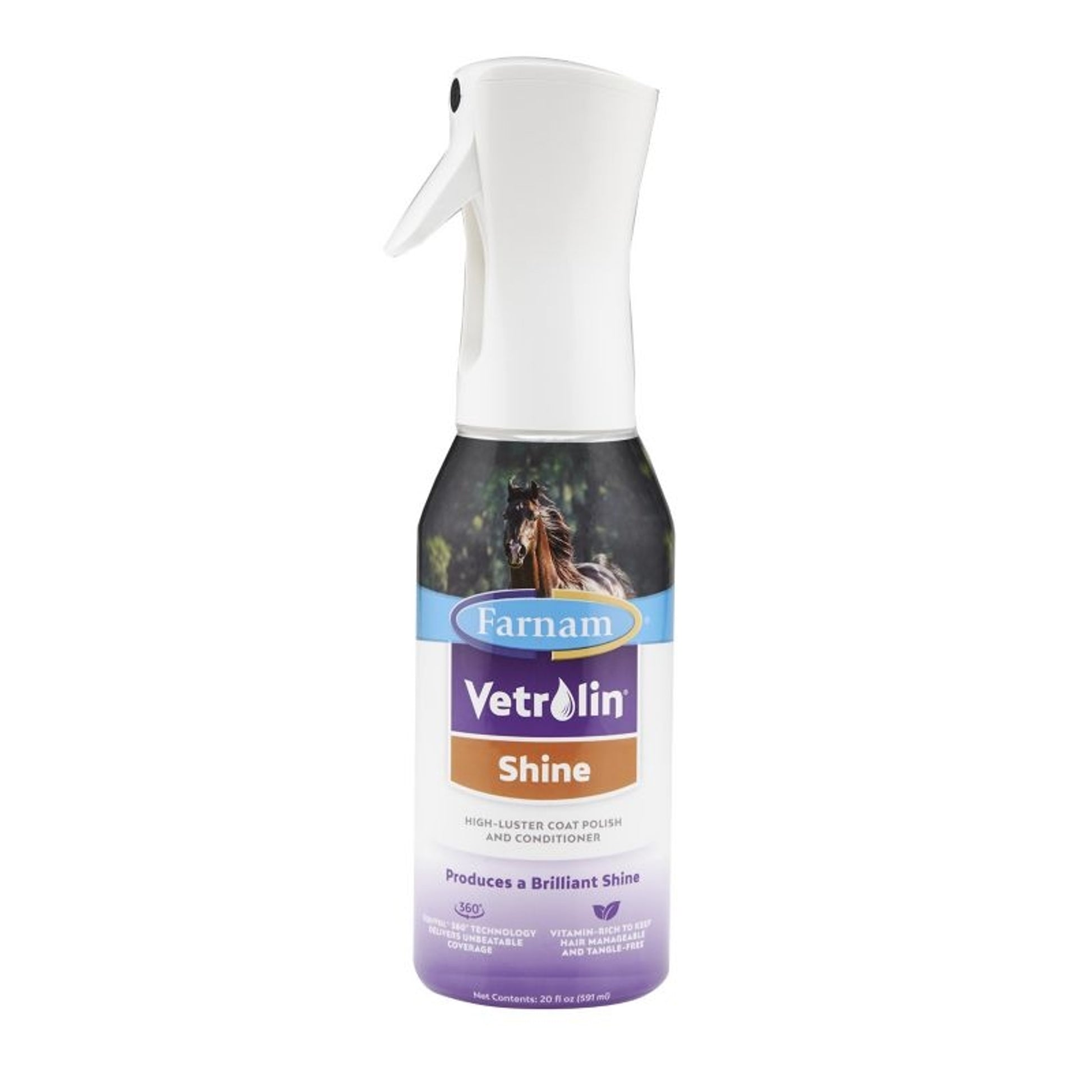 Vetrolin Shine 20 oz EquiVeil 360 Sprayer