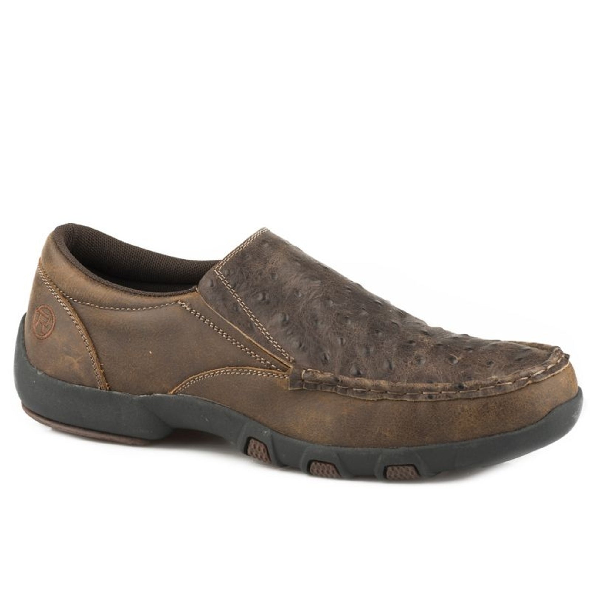 Roper Mens Owen Ostrich Shoes