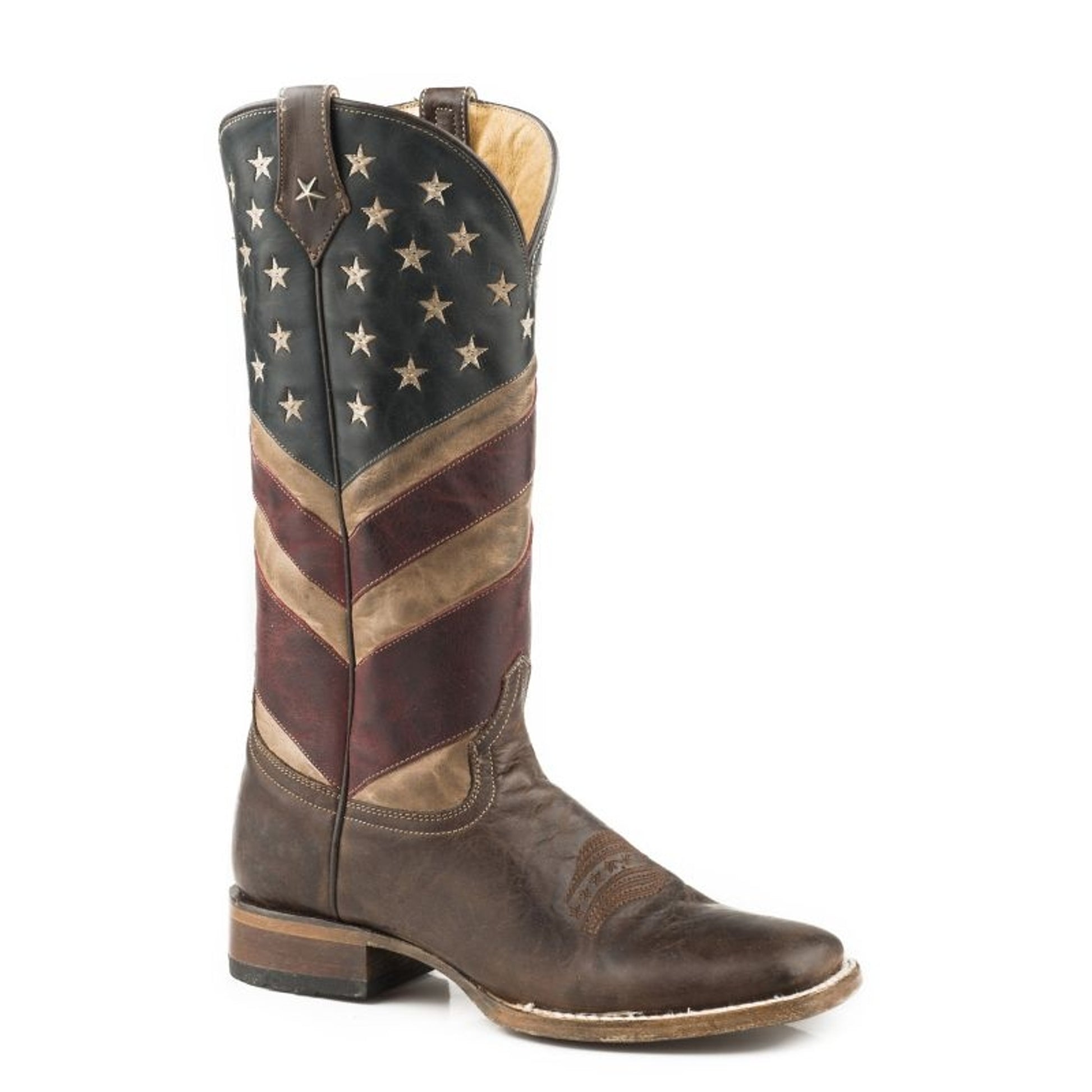 Roper Ladies Old Glory Square Toe Boots