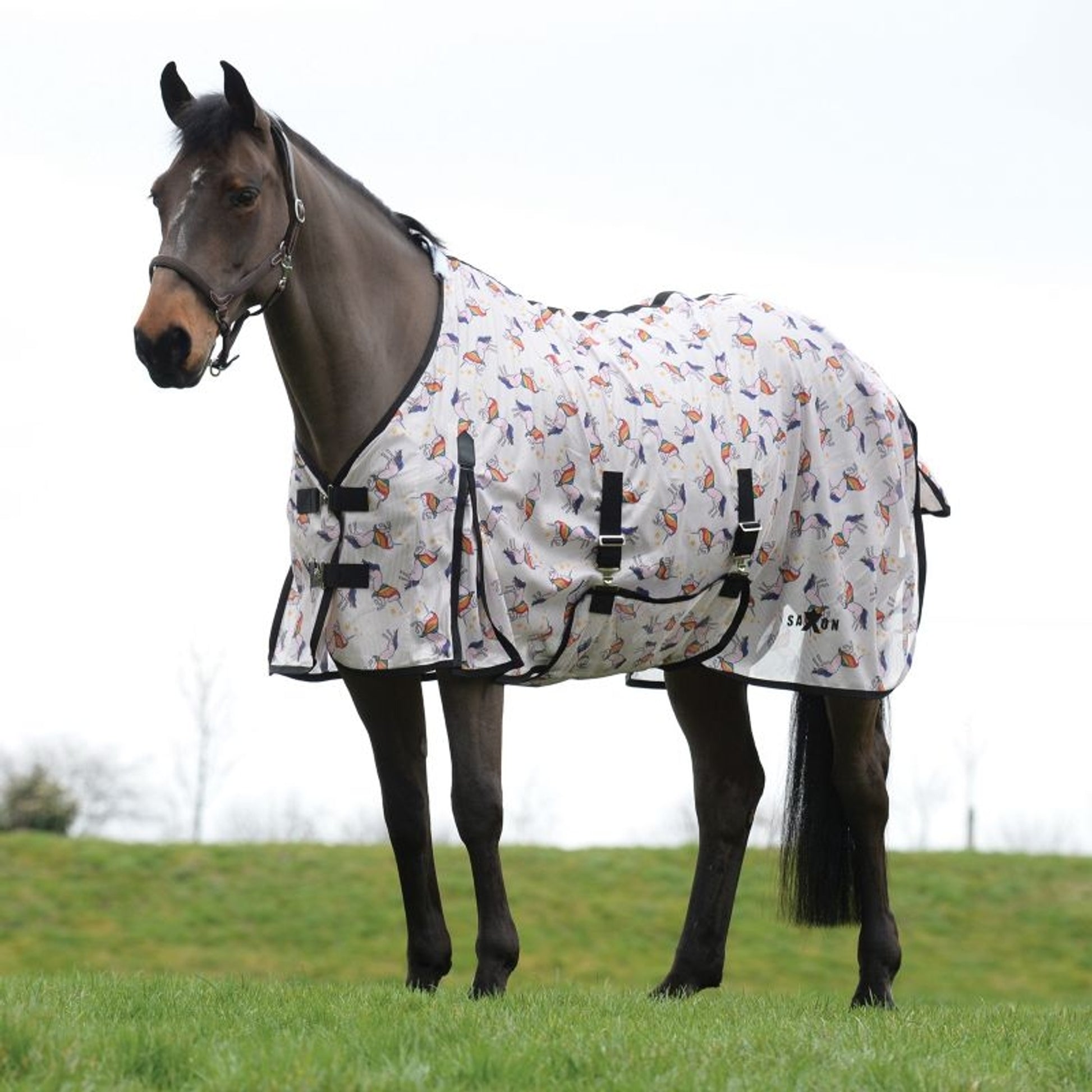 Saxon Mesh Gusset Belly Wrap Fly Sheet