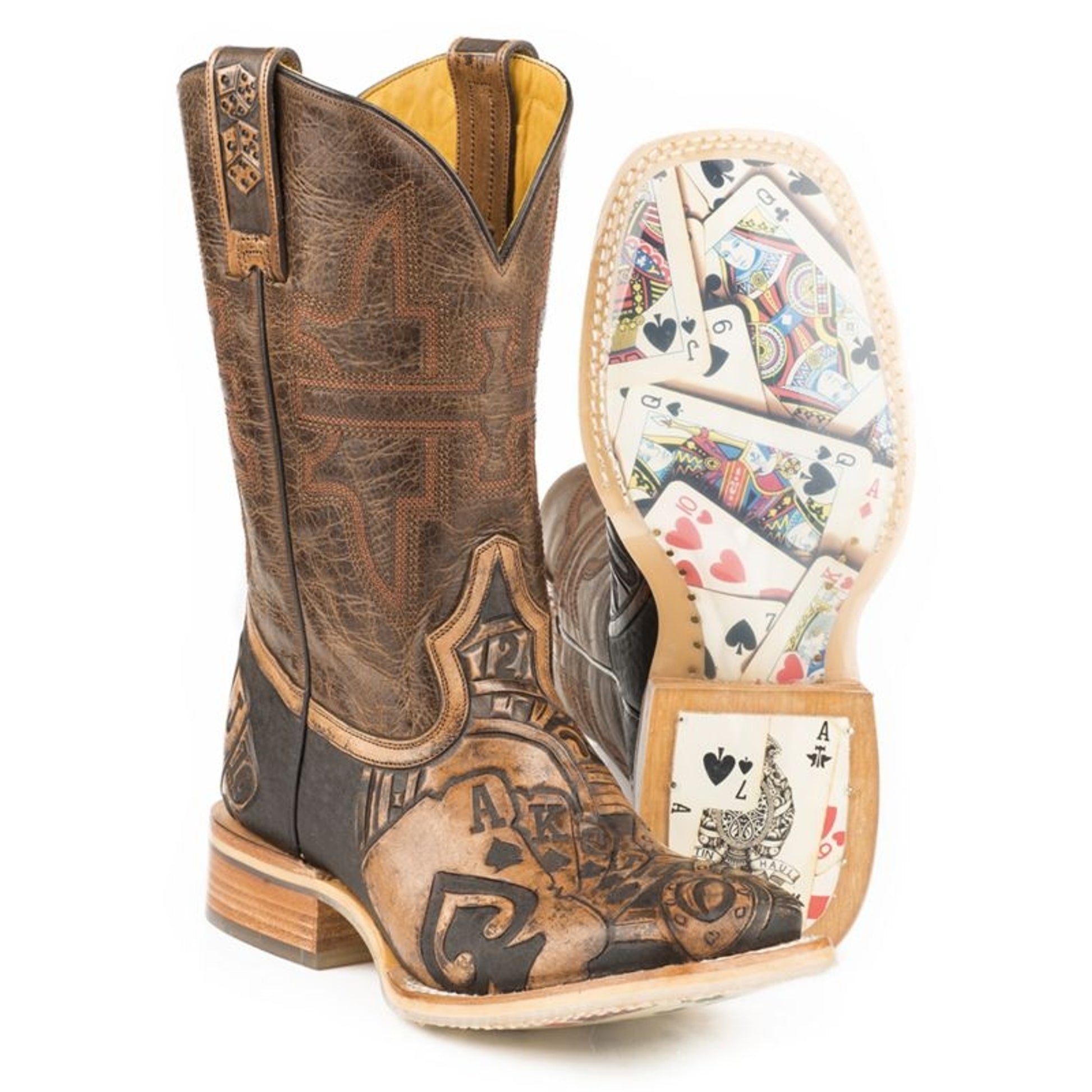 Tin Haul Mens The Gambler Boots