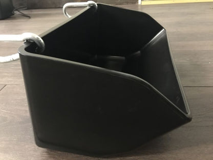 Fortiflex Black Hanging Feeder 3 Quart
