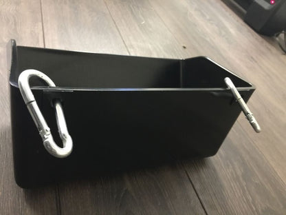 Fortiflex Black Hanging Feeder 3 Quart