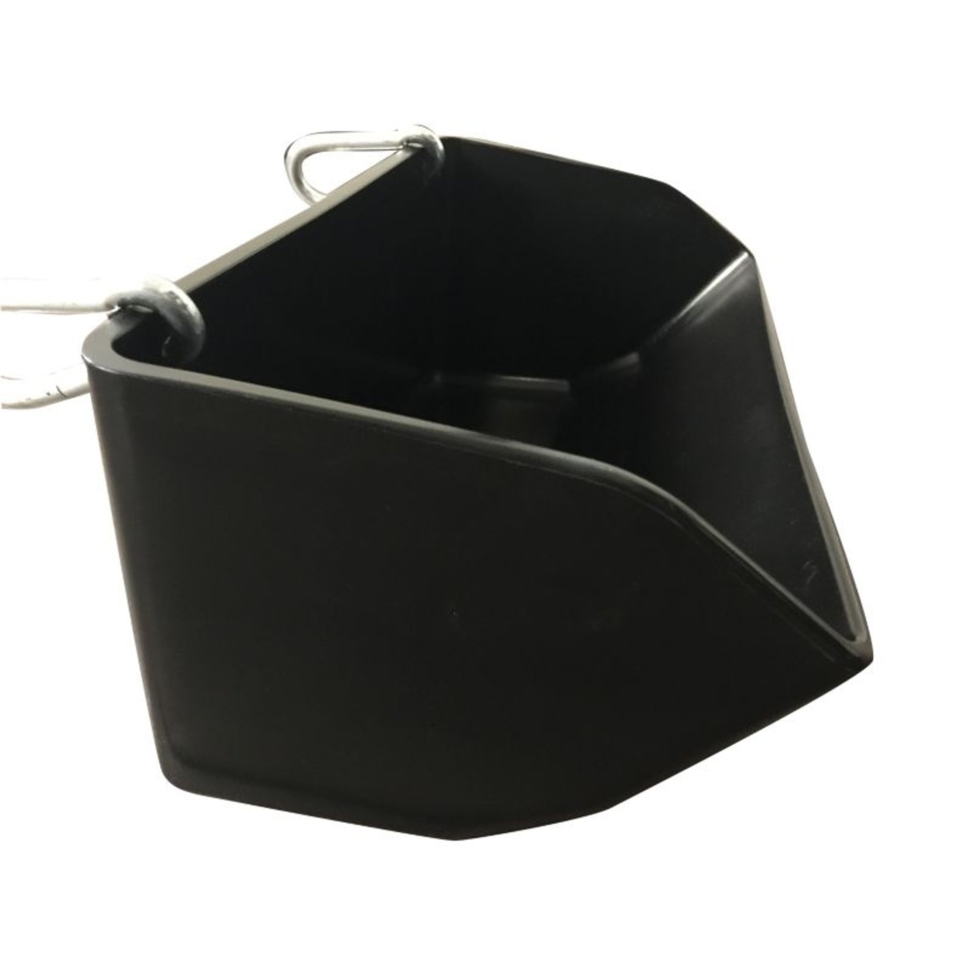 Fortiflex Black Hanging Feeder 3 Quart